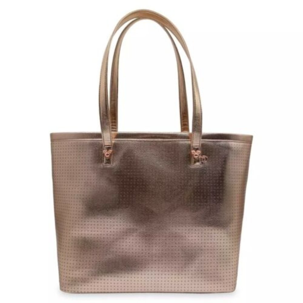 Disney Rose Gold Mickey Mouse Icon Flair Tote Bag